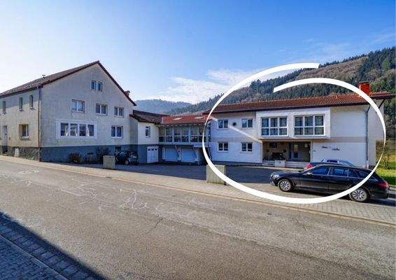 Mietshausansicht von Nordosten