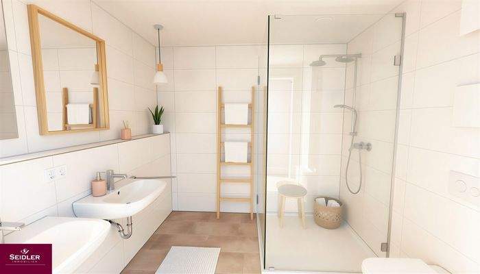 Innenliegendes Badezimmer - (KI generiert)