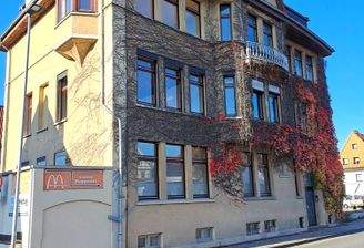 Seitenansicht Straße