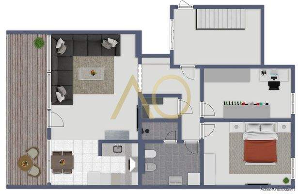 Guter Schnitt - offenes Ambiente