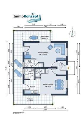 Grundriss Erdgeschoss