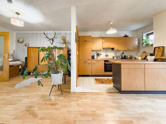 Wohnbereich / Küche