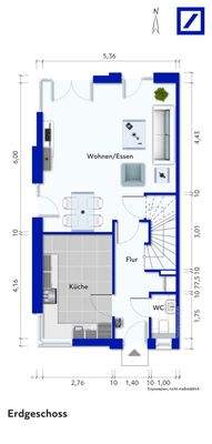 Grundriss Immografik Erdgeschoss