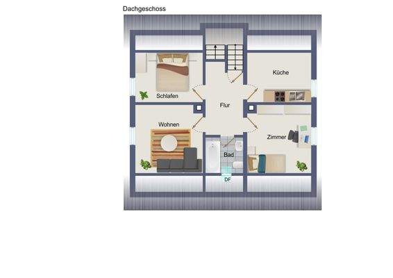Grundriss Dachgeschoss