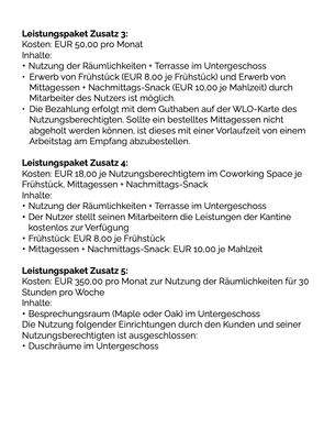Leistungspakete