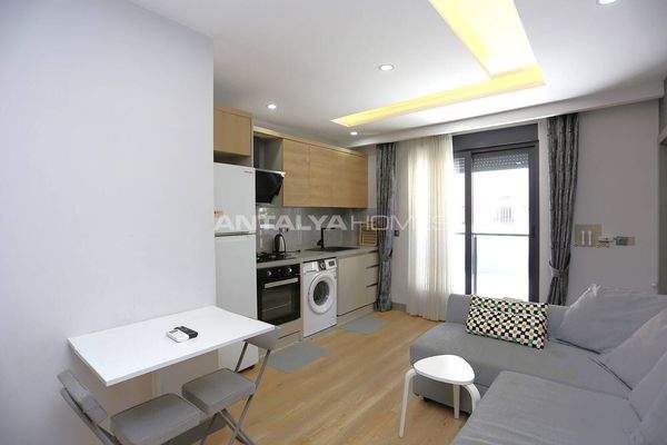 Furnished 1-Bedroom Flat for Sale in Muratpaşa Güvenlik