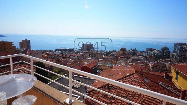Exklusives Penthouse mit Panoramablick auf Monaco – Beausoleil