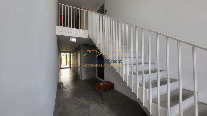 Zugang vom Hintereingang