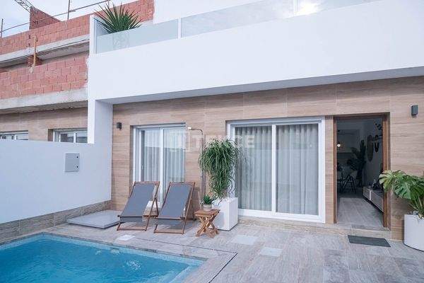 Chic Townhouses with Private Pools in Avileses Costa Calida