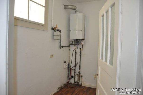 Abstellraum mit Gastherme