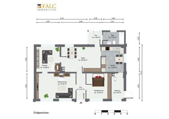 Grundriss Erdgeschoss