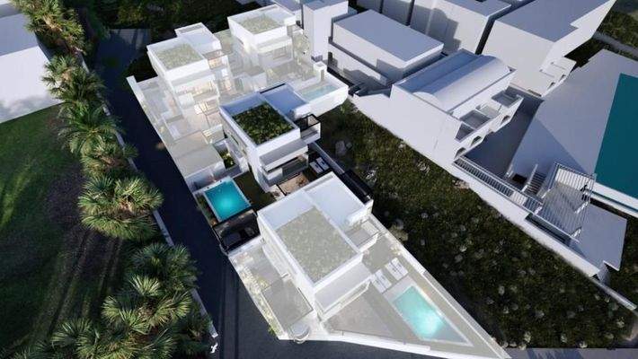 Kreta, Sisi: Neubau-Projekt! Moderne Villa mit Meerblick zu verkaufen