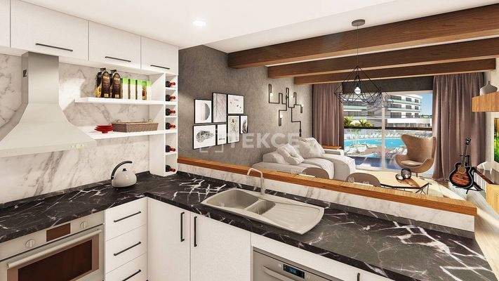 Real Estate with Sea View in North Cyprus İskele