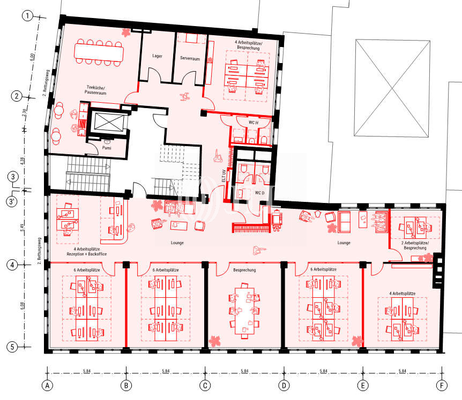 Grundriss 1. Obergeschoss Ausb