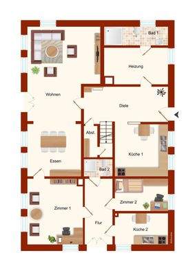 Grundriss Erdgerschoss