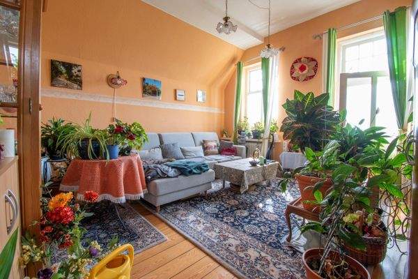 Obergeschoss: Zimmer 1 mit Balkon