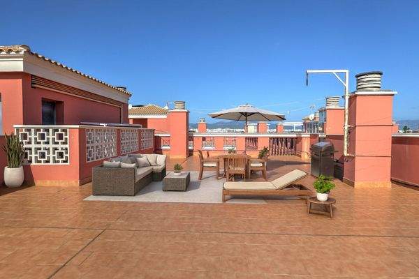 Private Dachterrasse