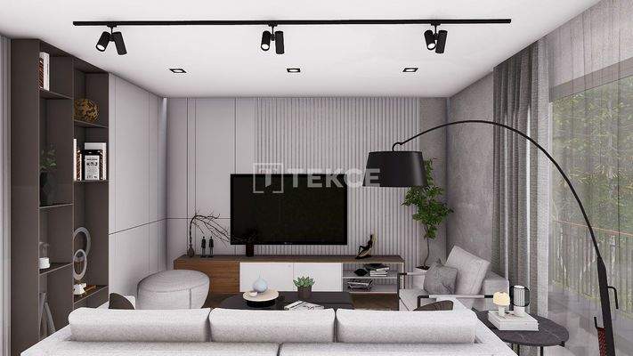 Apartments in a New Building with Elevator in Kuşadası Center