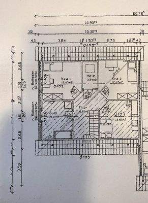 Grundriss Dachgeschoss