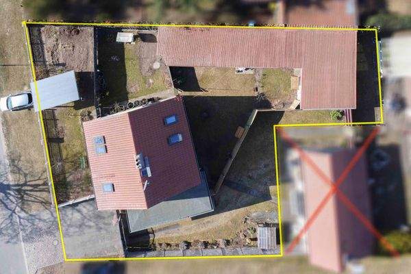 Draufsicht Grundstück