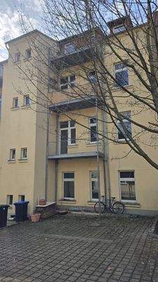 Blick auf den Balkon