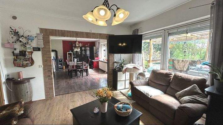 Wohnzimmer Blick Esszimmer