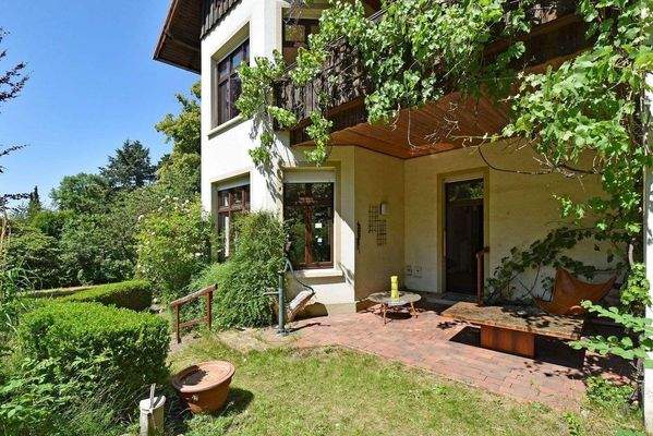 überdachte Terrasse