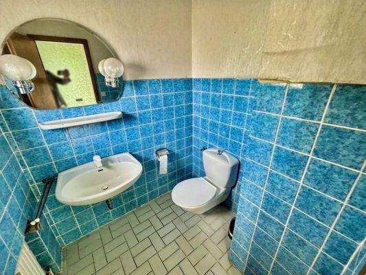 Gäste WC im Eingangsbereich