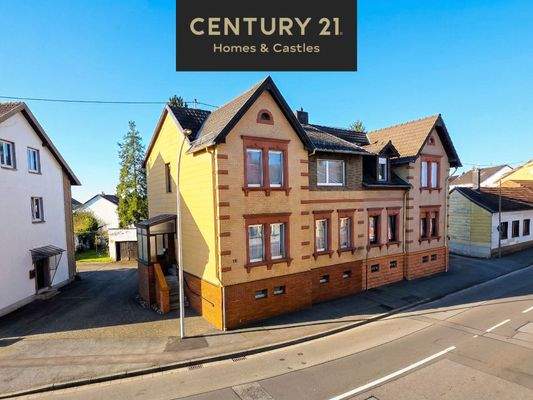 Frontansicht des Hauses