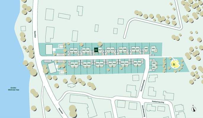 Lageplan Seequartier Müllrose