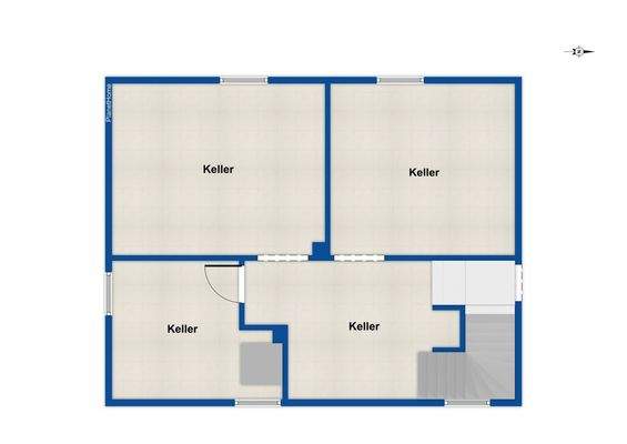 Grundriss Kellergeschoss