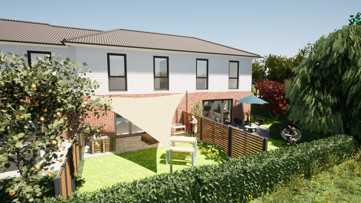 Garten &amp; Terrasse Haus 3