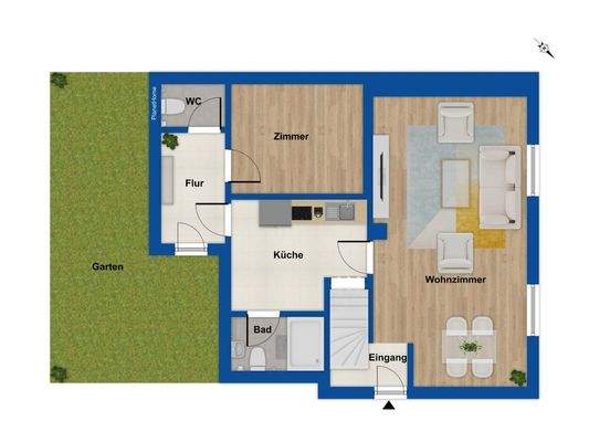 Grundriss Erdgeschoss