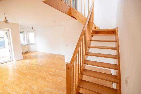 Treppe zum Hauptschlafzimmer