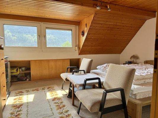 Schlafzimmer im Dachgeschoss