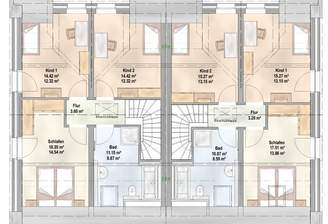 Beispielhafter Grundriss_Obergeschoss