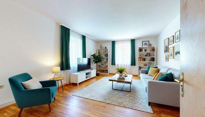 Ausstattungsbeispiel Wohnzimmer Wohnung OG/DG