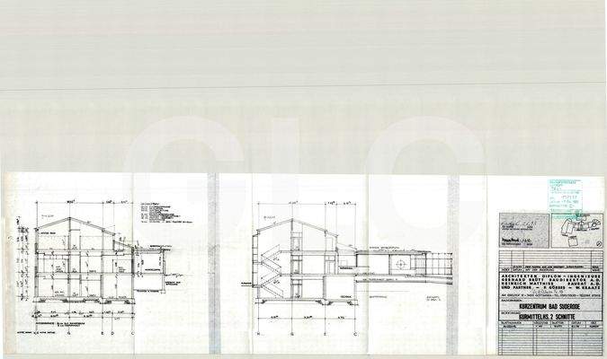 Kurmittelhaus Schnitte