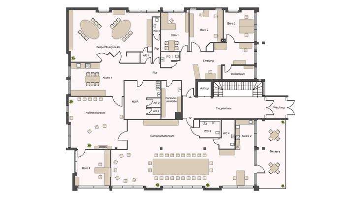 Grundriss Erdgeschoss