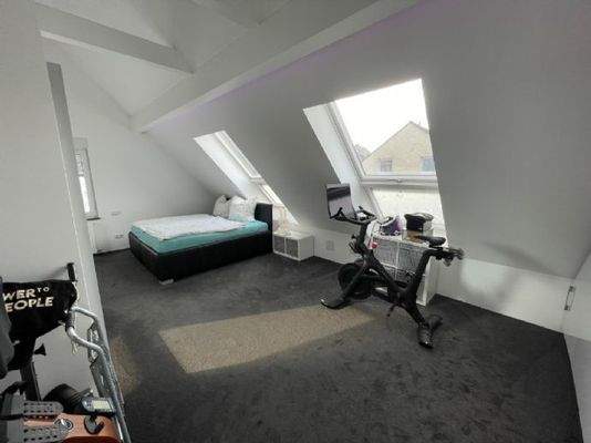 große Flächenfenster im DG