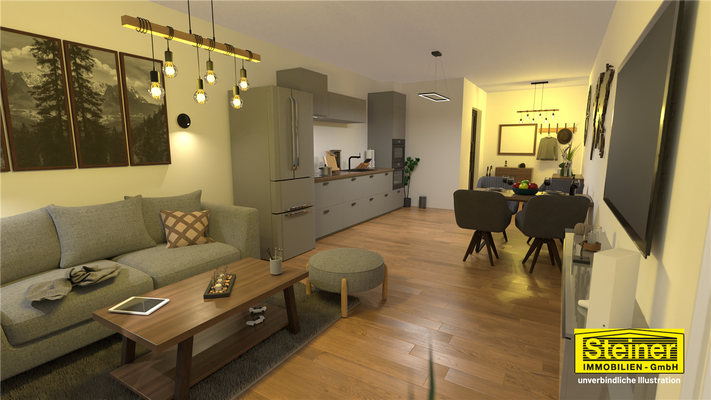 Illustration Wohnzimmer