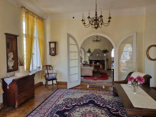 Blick in die Zimmerflucht 1. OG