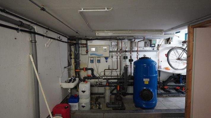 Technik Pool-Anlagen