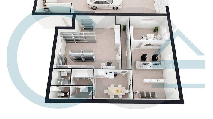 3D Grundriss Erdgeschoss (Gewerbe) (2)