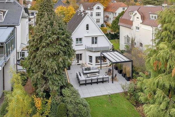 Hausansicht gestaged