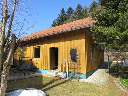 Seiteneingang in die Halle