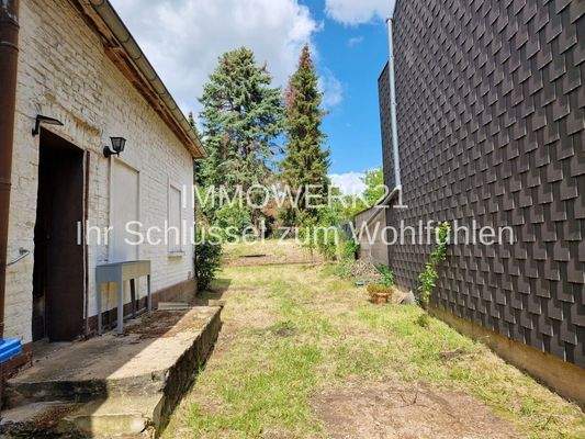 Zufahrt auf das Grundstück