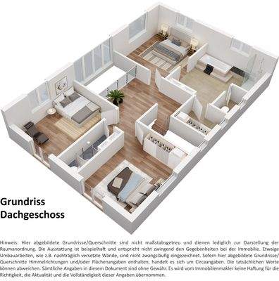 Grundriss Dachgeschoss