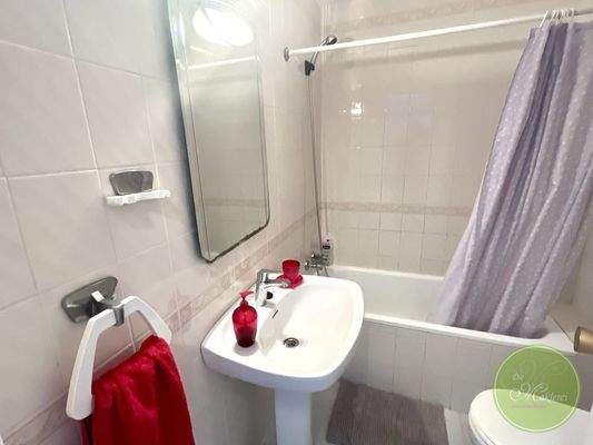 Bad mit Dusche und Bidet