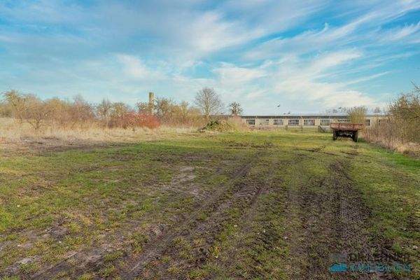 Grundstück Blick zur Straße